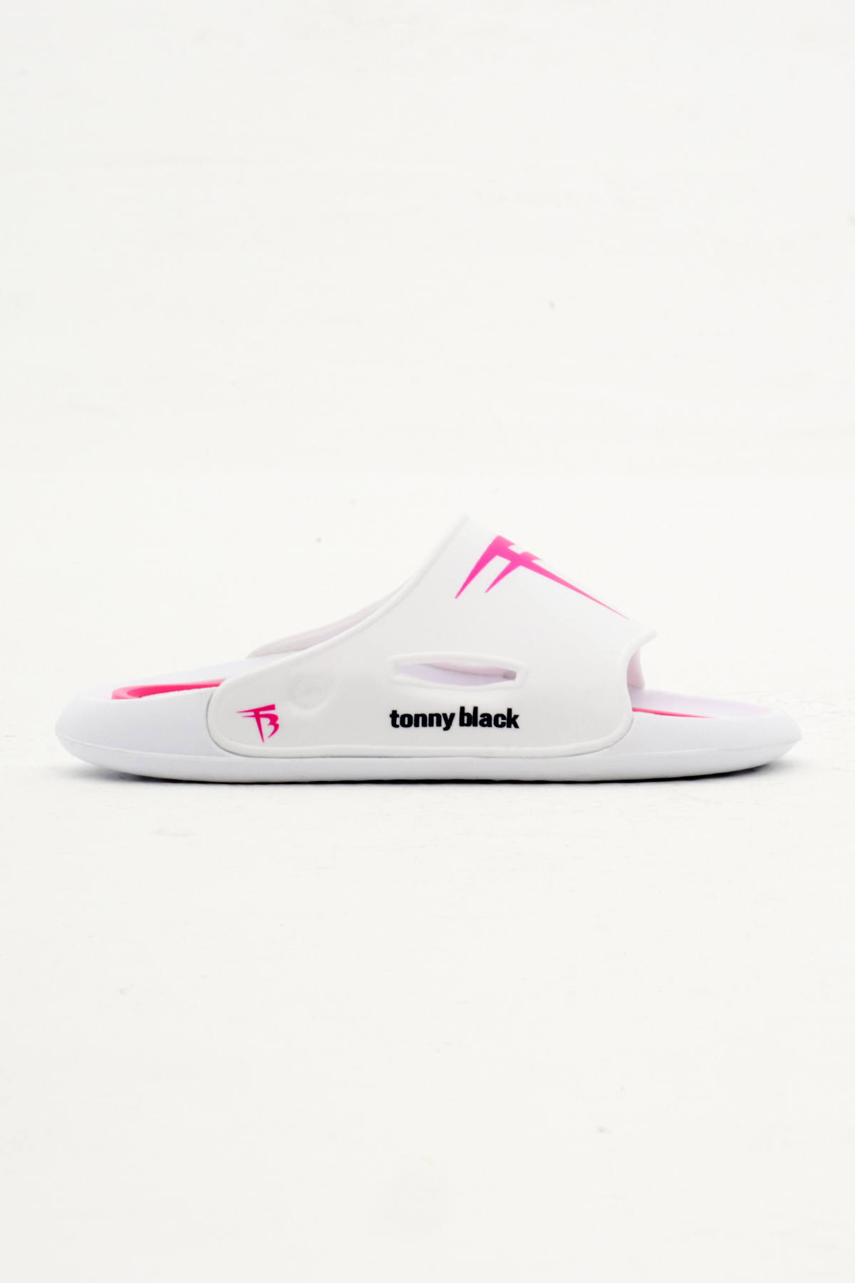 Çocuk Unisex Beyaz Poli Taban Logolu Terlik