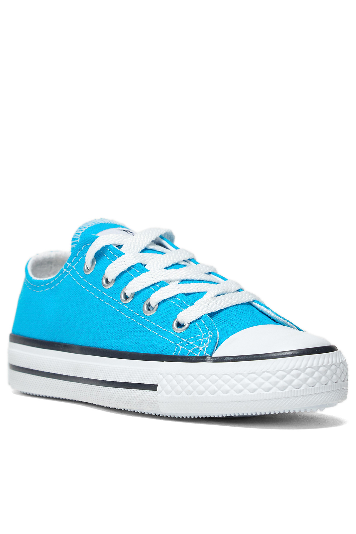 Çocuk Unisex Kot Mavi Rahat Kalip Bağcıklı Spor Ayakkabı