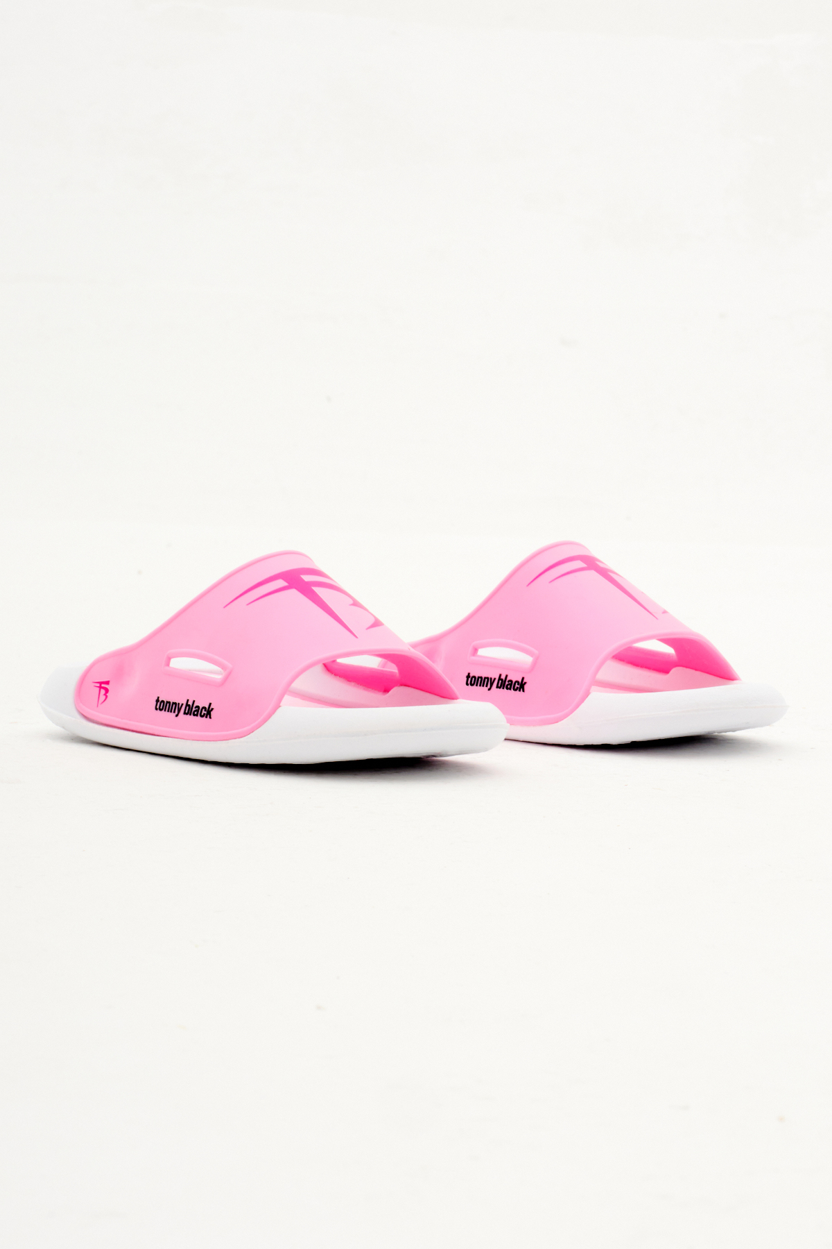 Çocuk Unisex Pembe Poli Taban Logolu Terlik