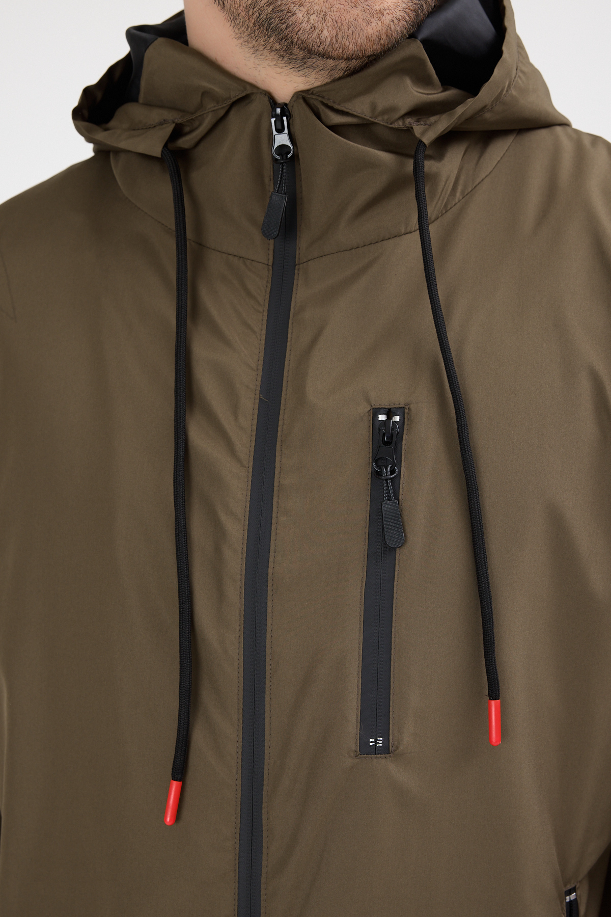 Erkek Kahve 3 Cepli Rüzgar Ve Yağmura Dayanıklı Normal Kalıp Yağmurluk