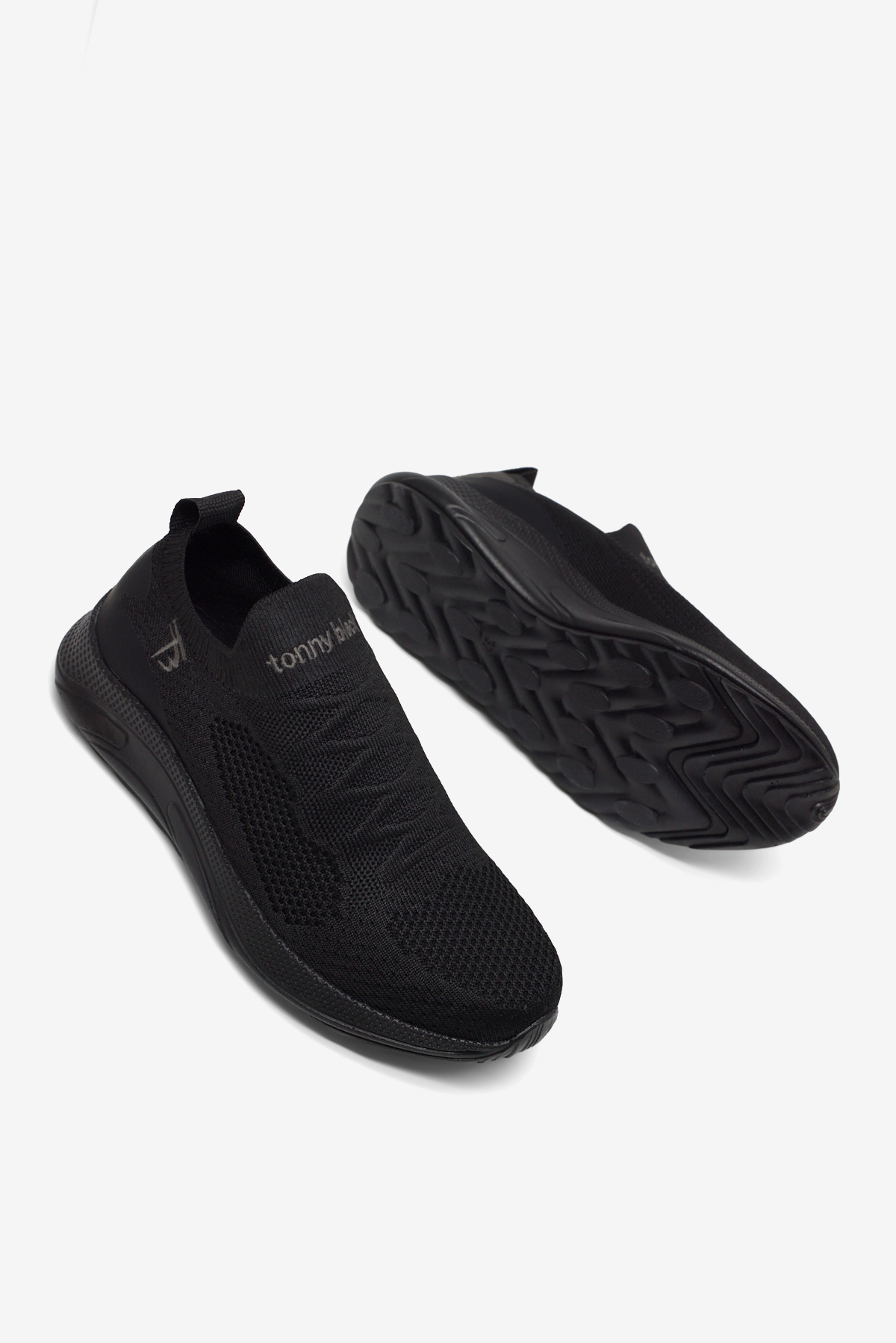 Erkek Siyah Eva Taban Rahat Kalıp Günlük Spor Ayakkabı