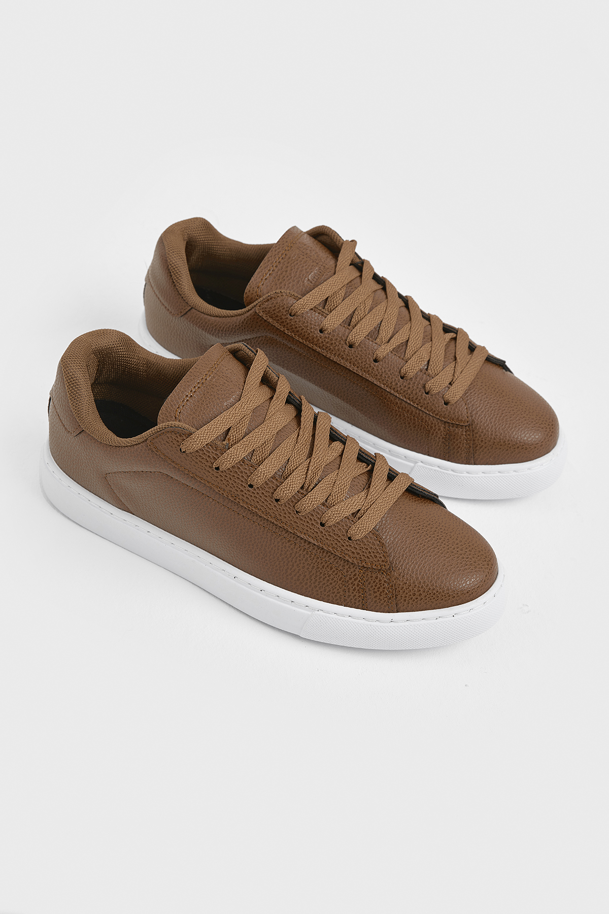 Erkek Taba Poli Taban Bağcıklı Günlük Spor Ayakkabı