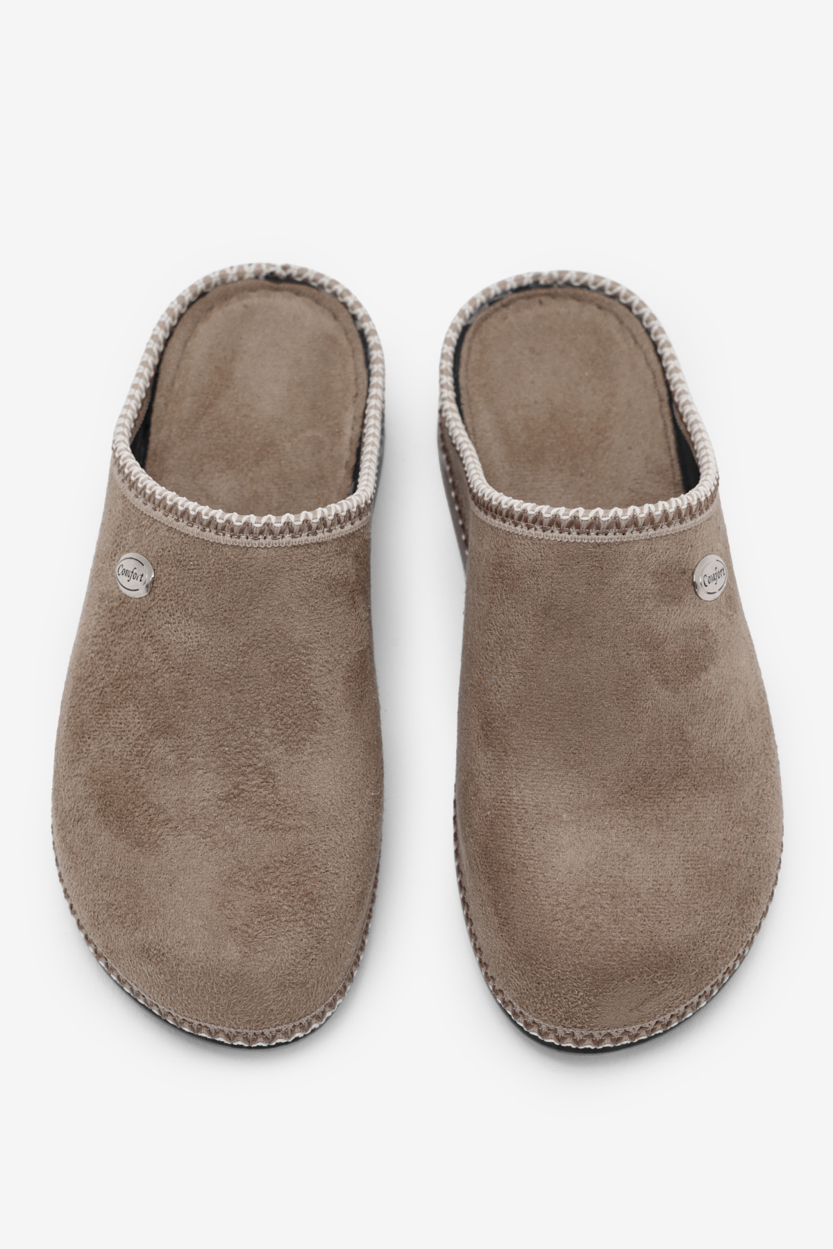 Kadın Bej Rahat Kalıp Poli Taban Günlük Terlik