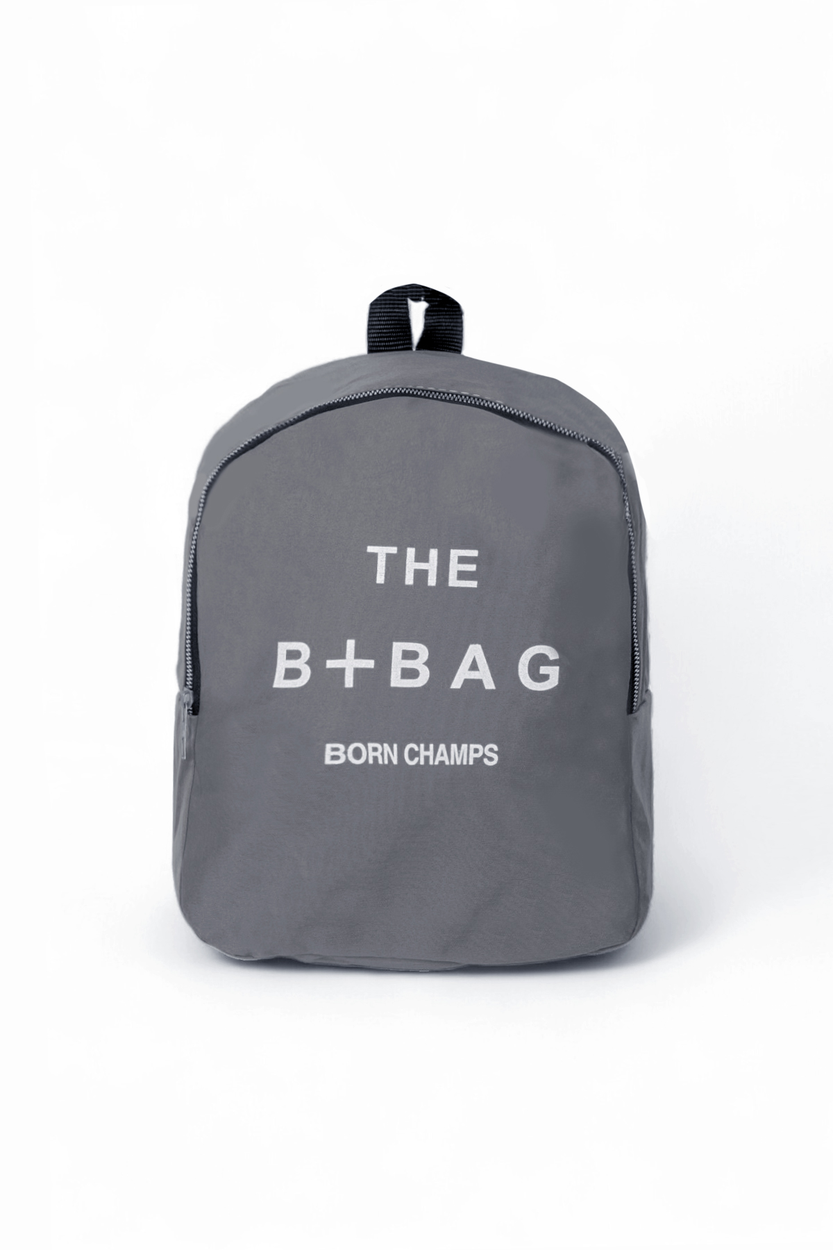 Kadın Füme Yazı Baskılı Tek Bölmeli Sırt Çantası