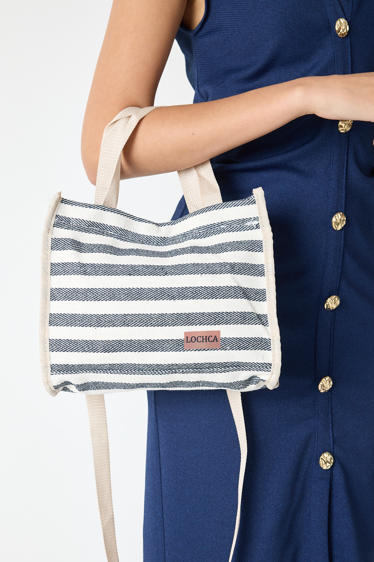 Kadın Gri Kanvas Hasır Görünümlü Askılı Omuz Çantası