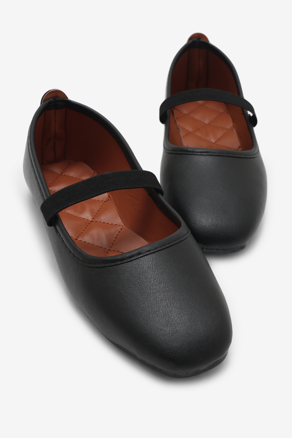 Kadın Siyah Kahve Kadın Kemer Bantlı Günlük Rahat Babet