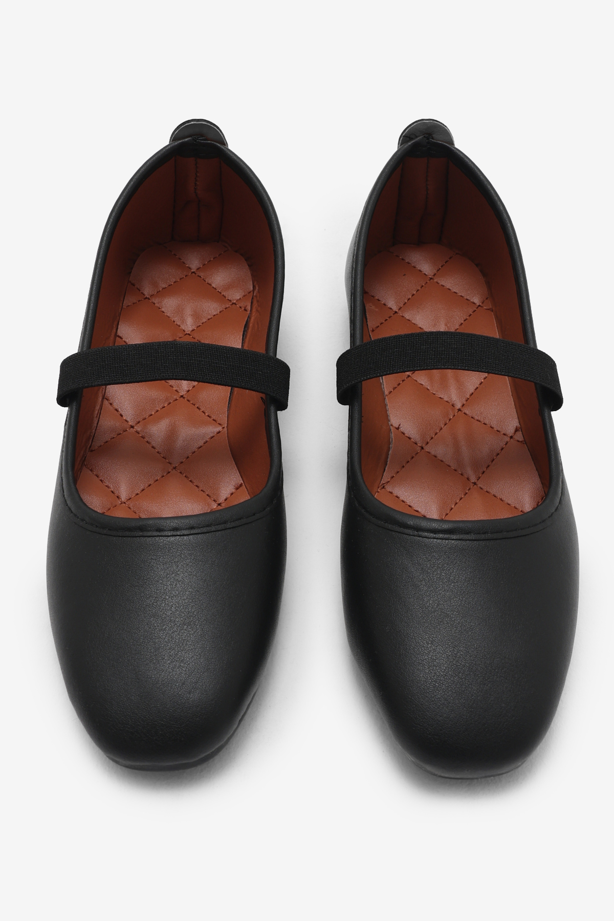 Kadın Siyah Kahve Kadın Kemer Bantlı Günlük Rahat Babet