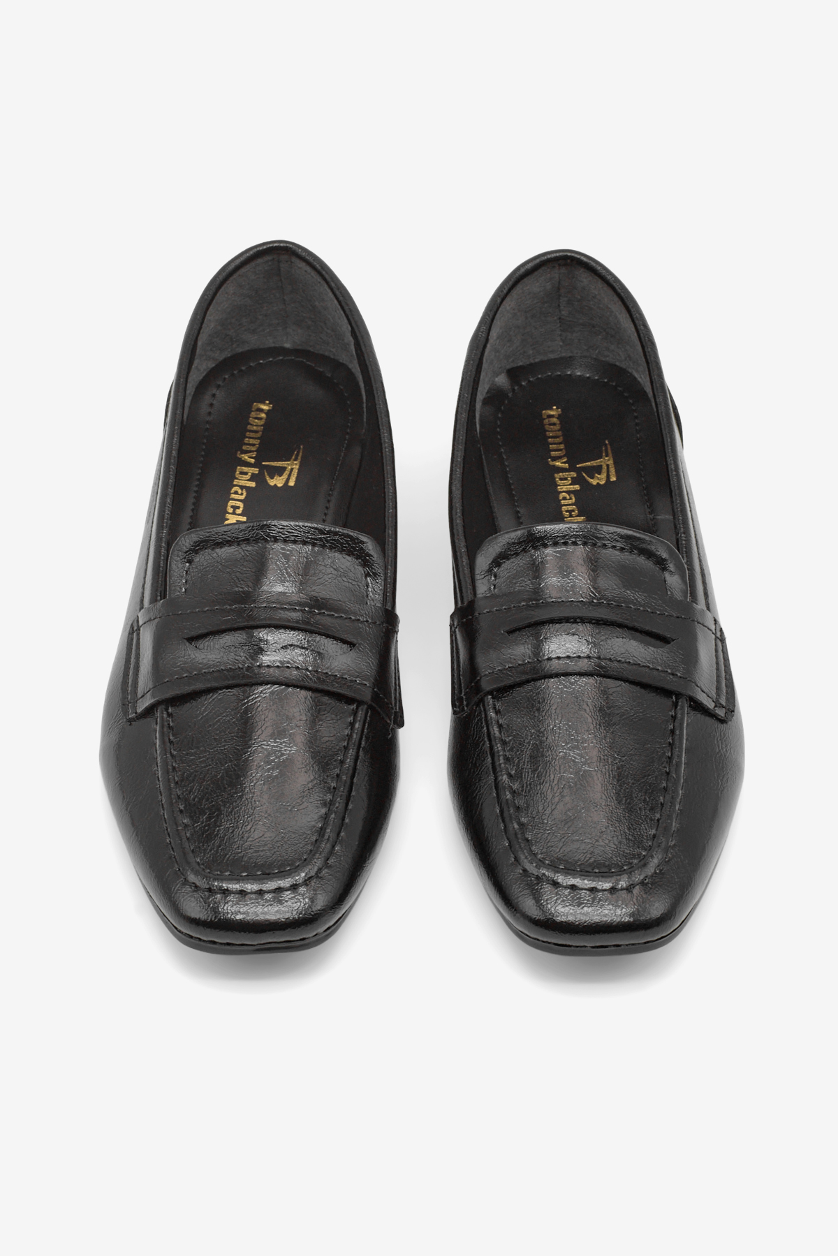 Kadın Siyah Rahat Kalıp Termo Taban Günlük Babet