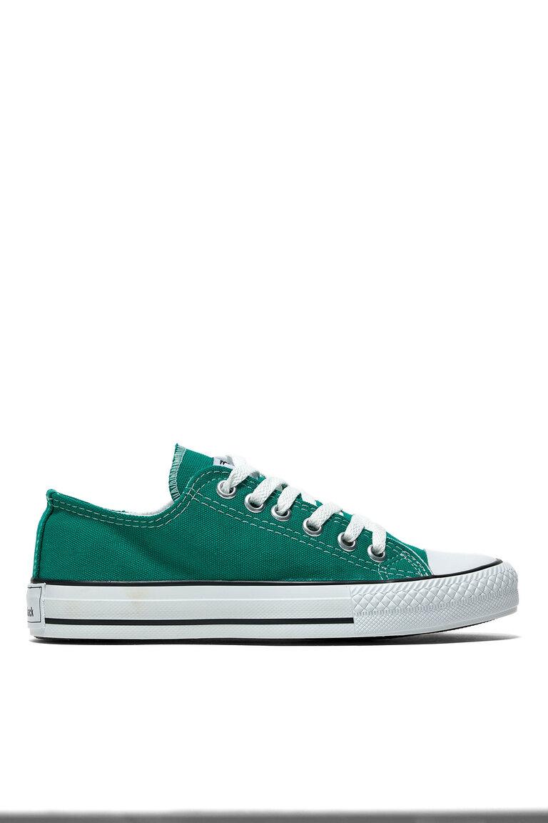 Unisex Yeşil Rahat Kalıp Sneaker Ayakkabı