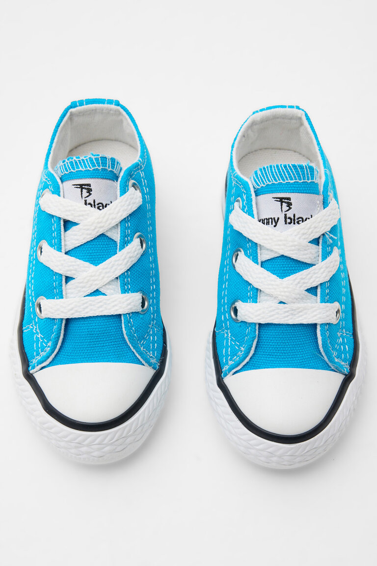 Çocuk Unisex Bebe Mavisi Rahat Kalıp Bağcıklı Sneaker