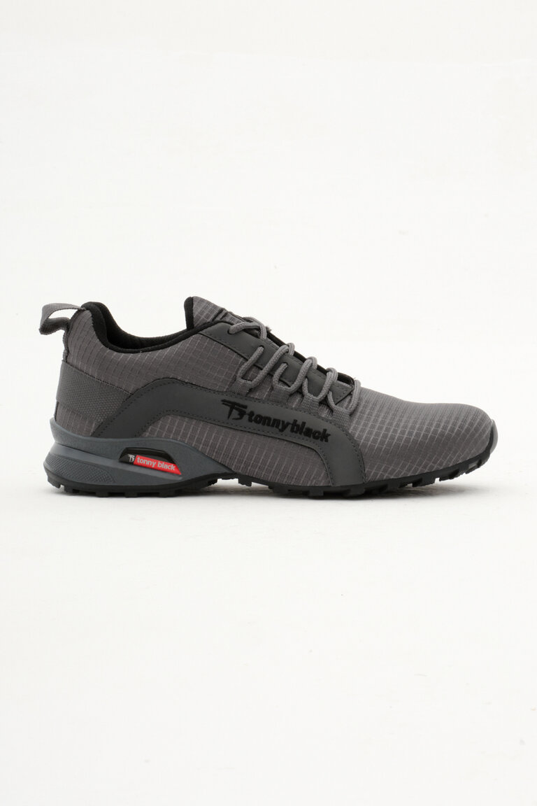 Unisex Füme Rahat Kalıp Termo Taban Bağcıklı Sneaker