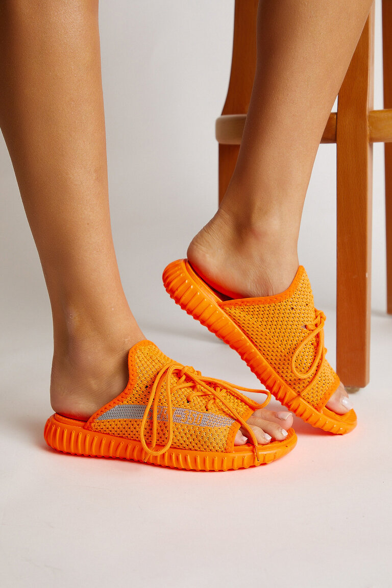 Unisex Oranj Triko Özel Üretim Terlik Tbtr