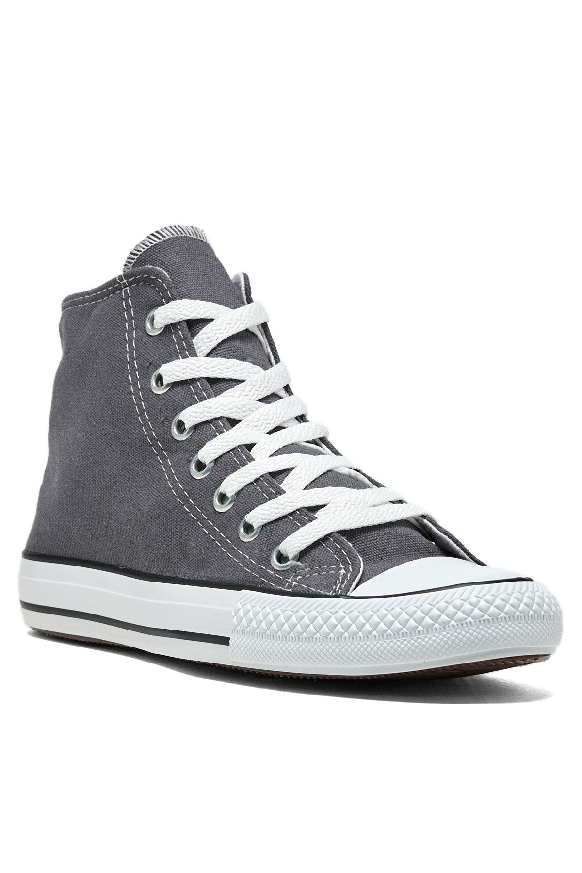 Unisex Füme Rahat Kalıp Bağcıklı Uzun Spor Ayakkabı