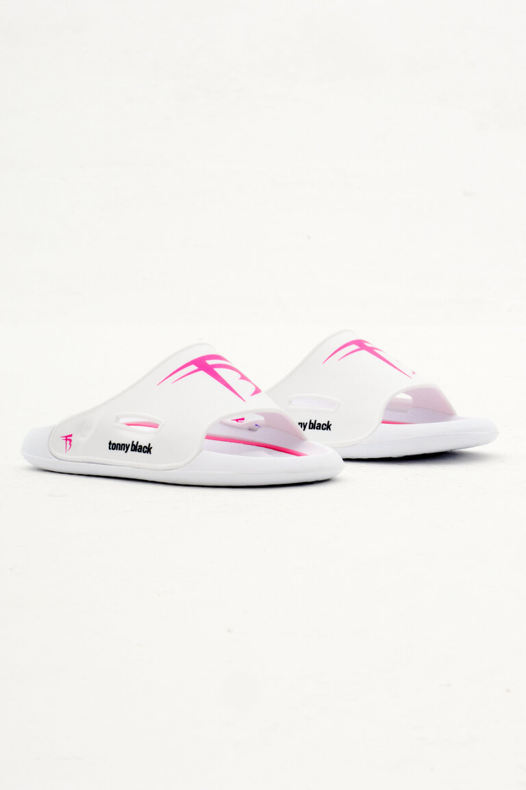 Çocuk Unisex Beyaz Poli Taban Logolu Terlik